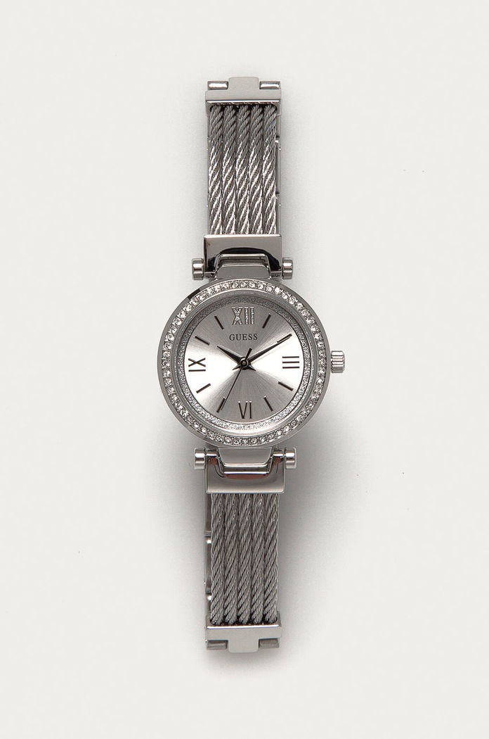 Guess - Hodinky W1009L1 strieborná W1009L1