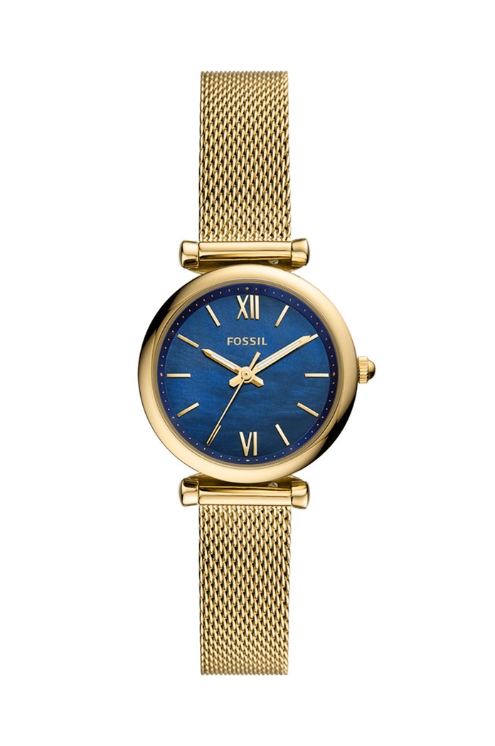 Fossil - Hodinky ES5020 zlatá ES5020