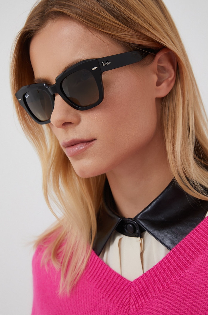 Doplňky Brýle Ray-Ban STATE STREET 0RB2186 černá