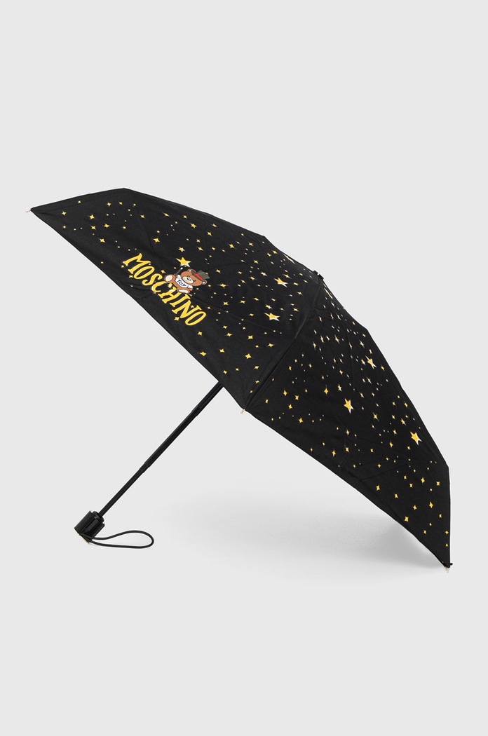 Deštník Moschino černá 8323.black