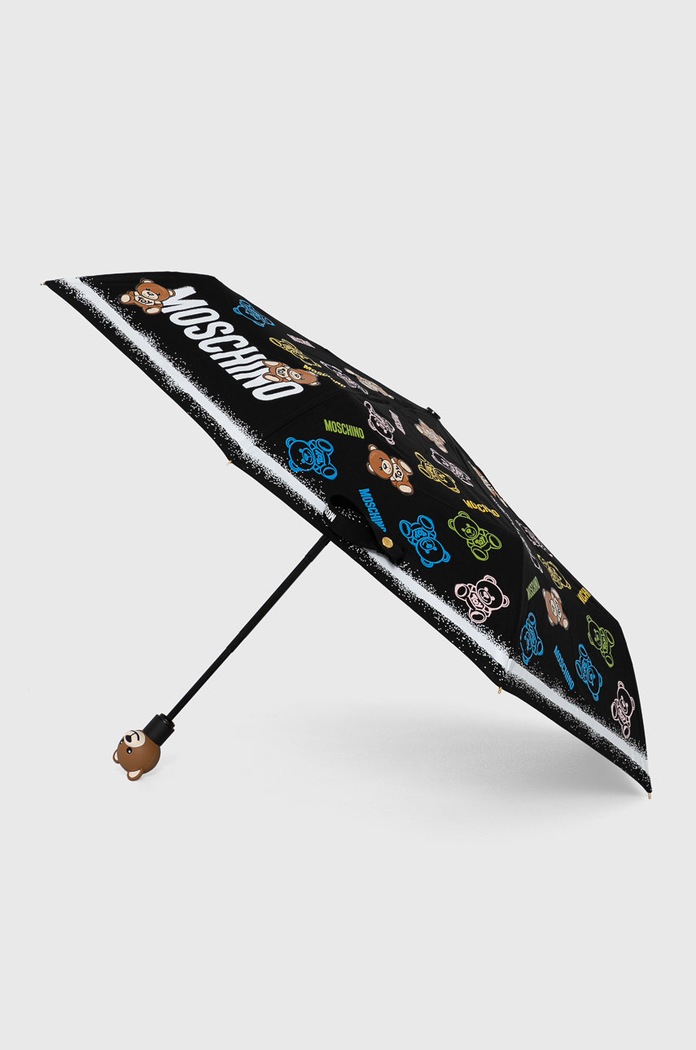Deštník Moschino černá 8033.black