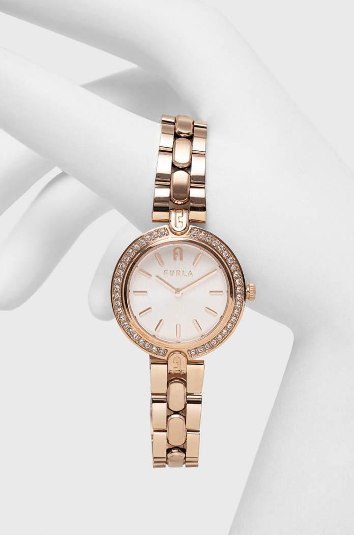 Furla zegarek złoty WW00002003L3
