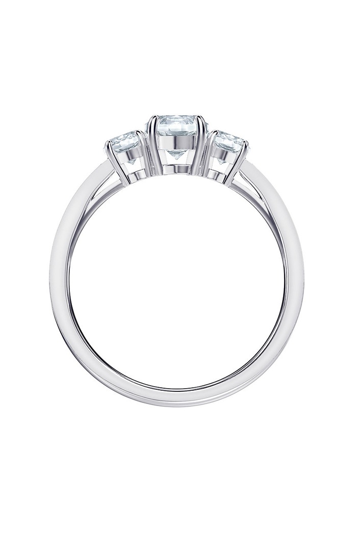 Akcesoria Swarovski Pierścionek ATTRACT TRILOGY 5448901 5448901 srebrny