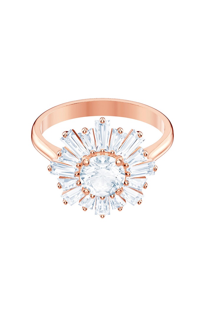 Swarovski - Pierścionek SUNSHINE 5459599 złoty 5459599