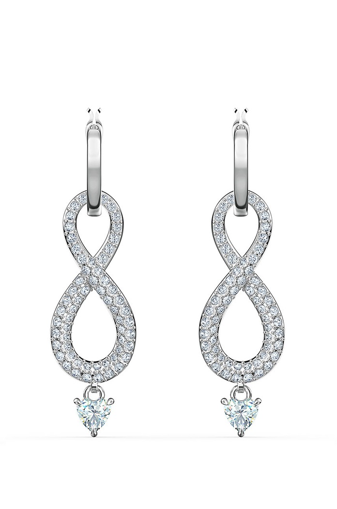 Swarovski - Kolczyki SWA INFINITY 5520578 srebrny 5520578