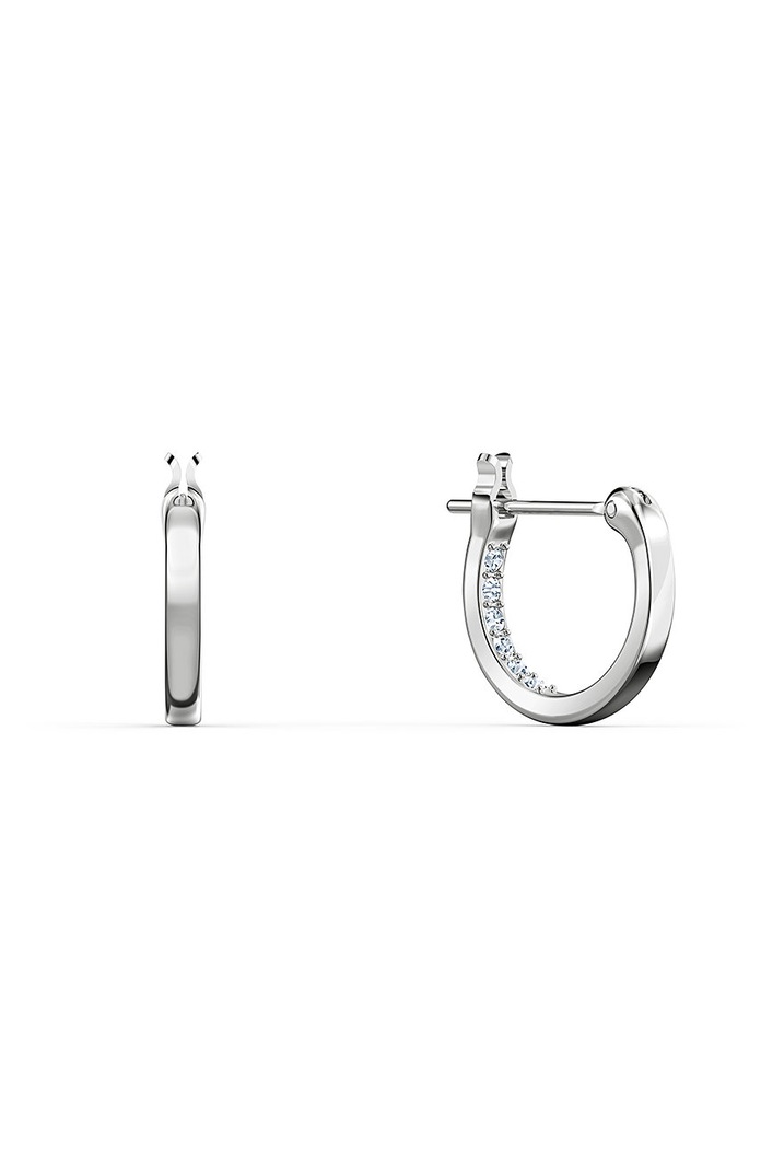 Akcesoria Swarovski - Kolczyki SWA INFINITY 5520578 5520578 srebrny