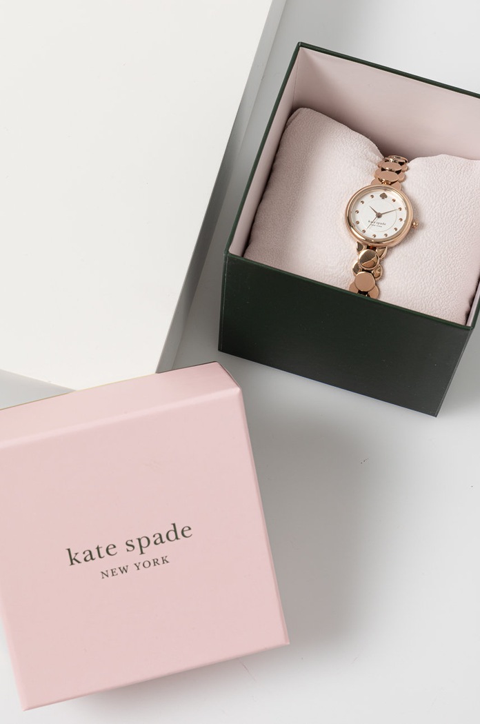 Doplňky Hodinky Kate Spade KSW1635 zlatá