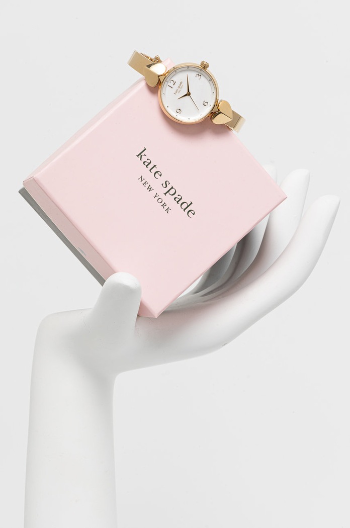 Doplnky Hodinky Kate Spade KSW1643 zlatá