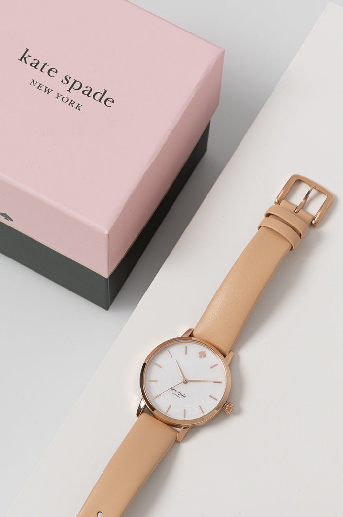 Doplňky Hodinky Kate Spade KSW1403 béžová
