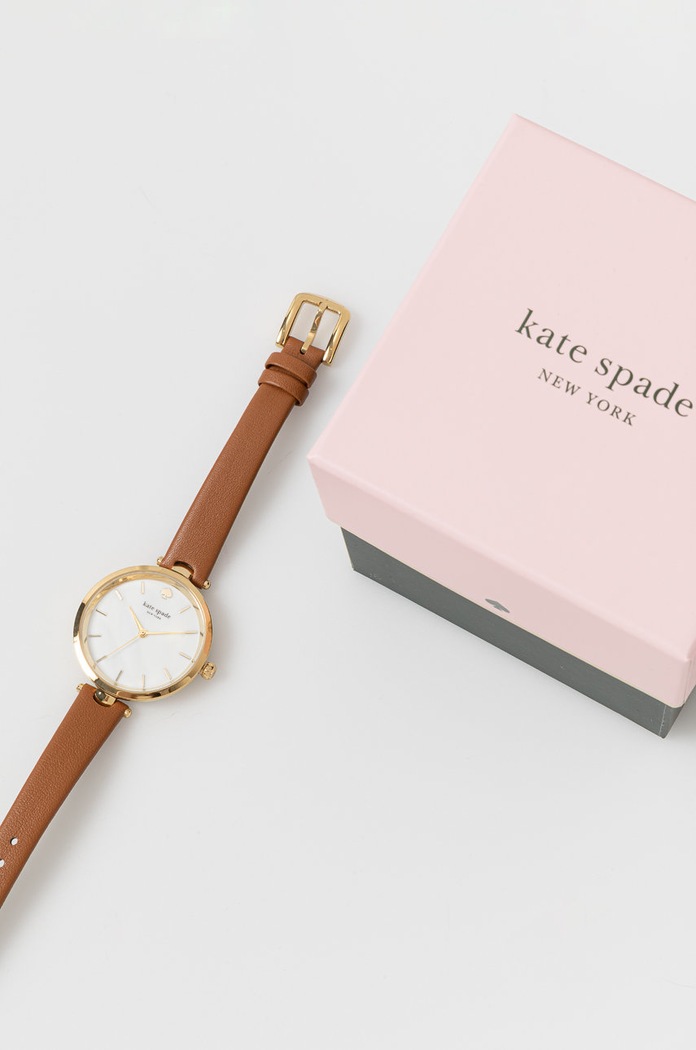 Ρολόι Kate Spade KSW1156 καφέ AA00