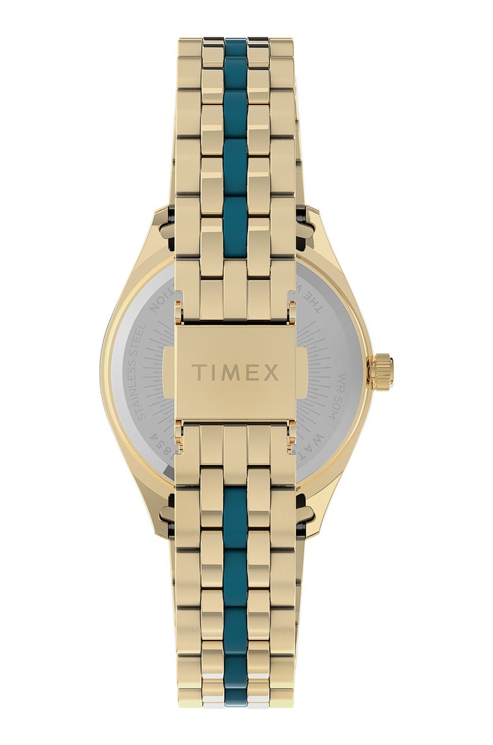 Akcesoria Timex zegarek TW2U82600 Waterbury Legacy Boyfriend Malibu TW2U82600 złoty