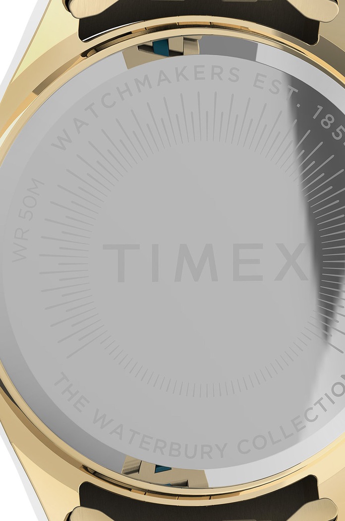 Timex zegarek TW2U82600 Waterbury Legacy Boyfriend Malibu złoty TW2U82600