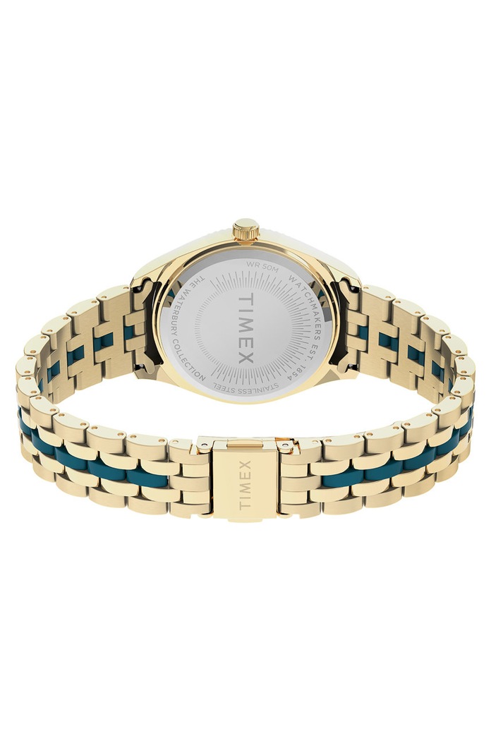 Timex zegarek TW2U82600 Waterbury Legacy Boyfriend Malibu TW2U82600 złoty