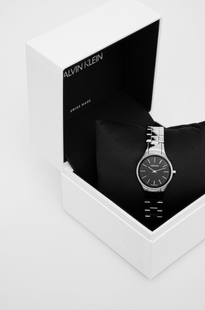 Doplňky Hodinky Calvin Klein K4323130 stříbrná