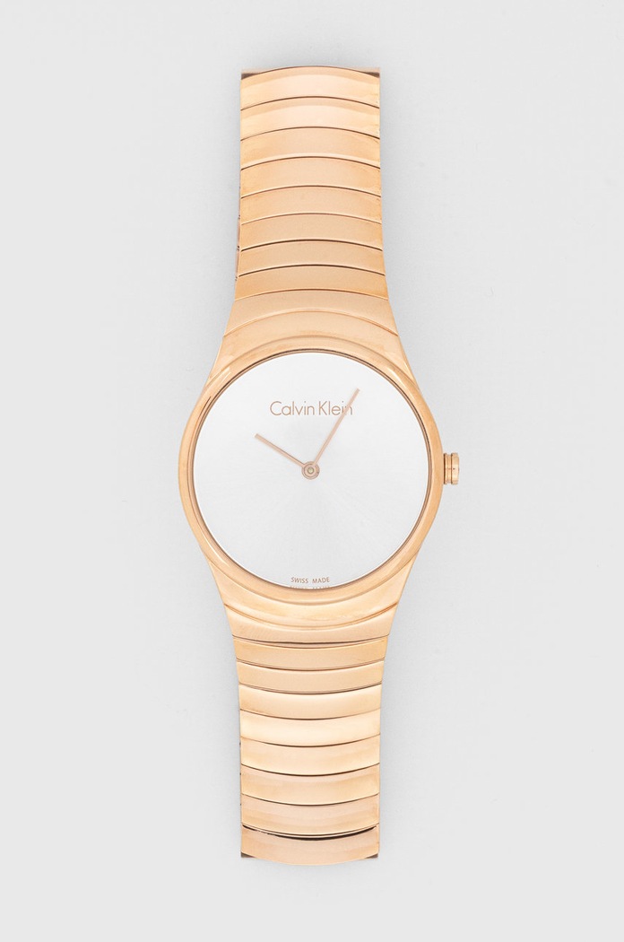 Hodinky Calvin Klein zlatá K8A23646