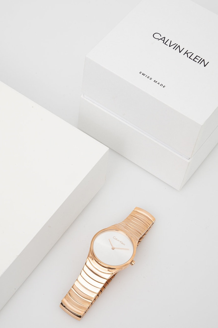 Doplňky Hodinky Calvin Klein K8A23646 zlatá