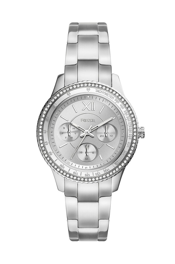 Fossil Zegarek ES5108 srebrny ES5108