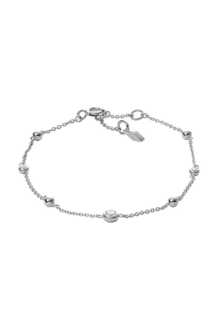 Fossil - Bransoletka JFS00452040 srebrny JFS00452040