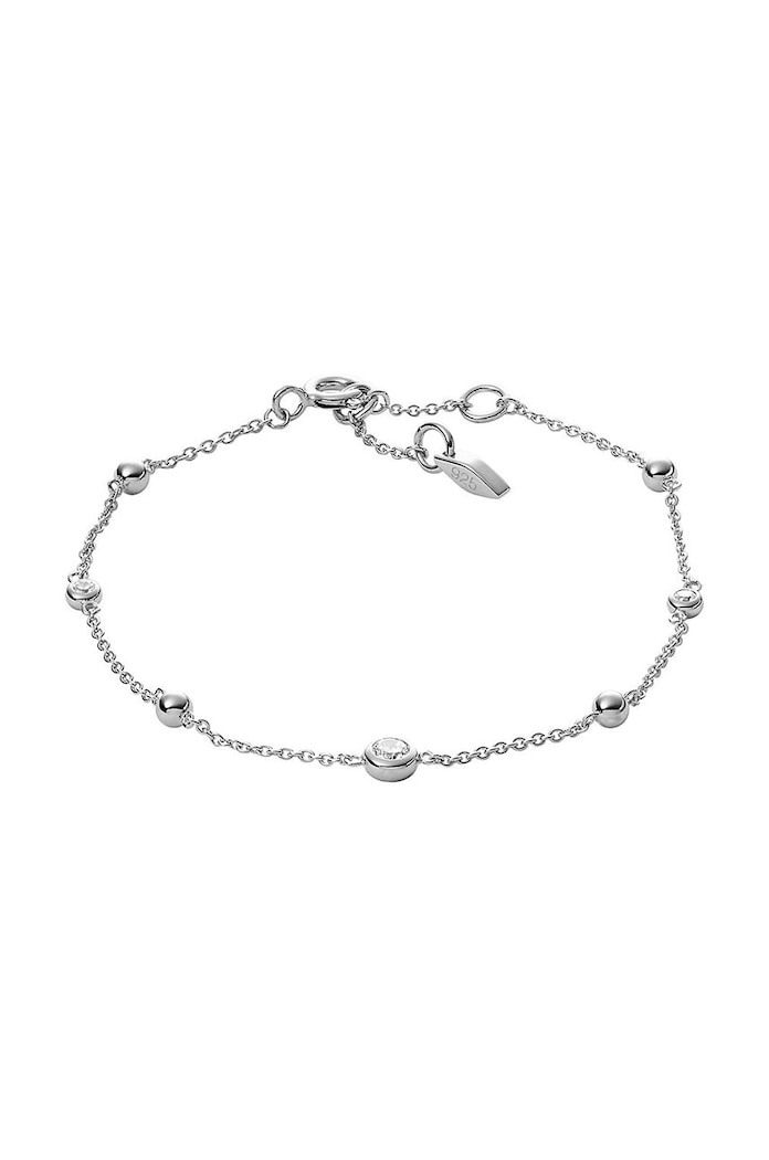 Fossil - Bransoletka JFS00452040 srebrny JFS00452040