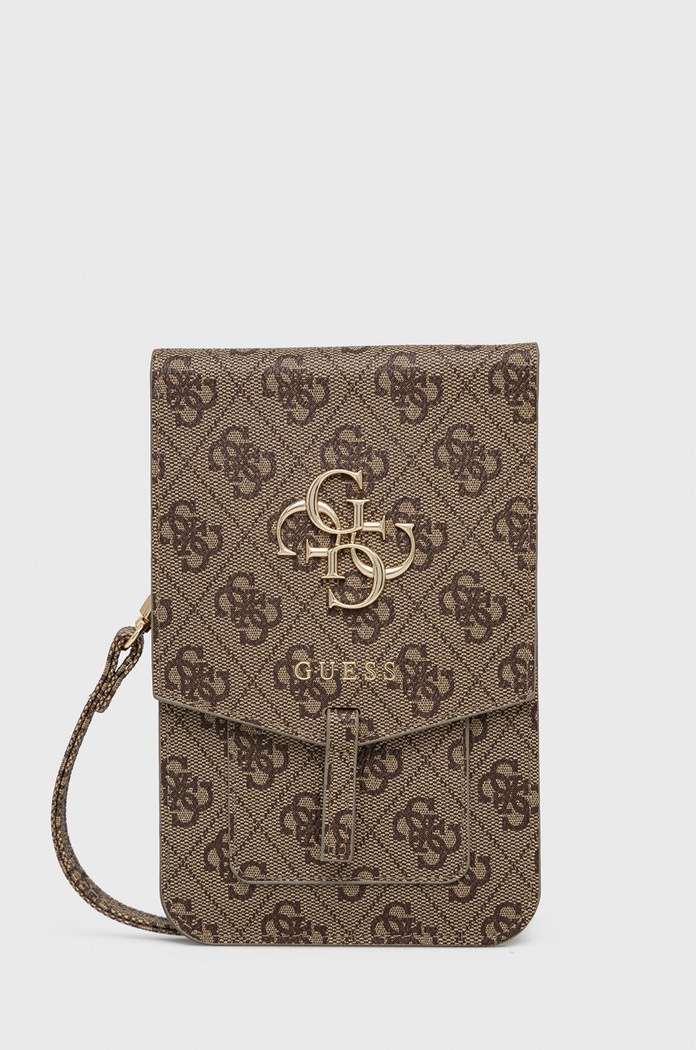 Θηκη κινητού Guess για τηλέφωνο καφέ GUWBG4GFBR