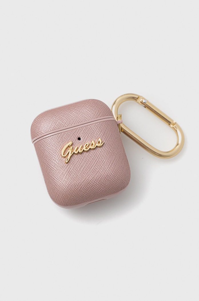 Guess Pokrowiec na Airpods różowy GUA2SASMP