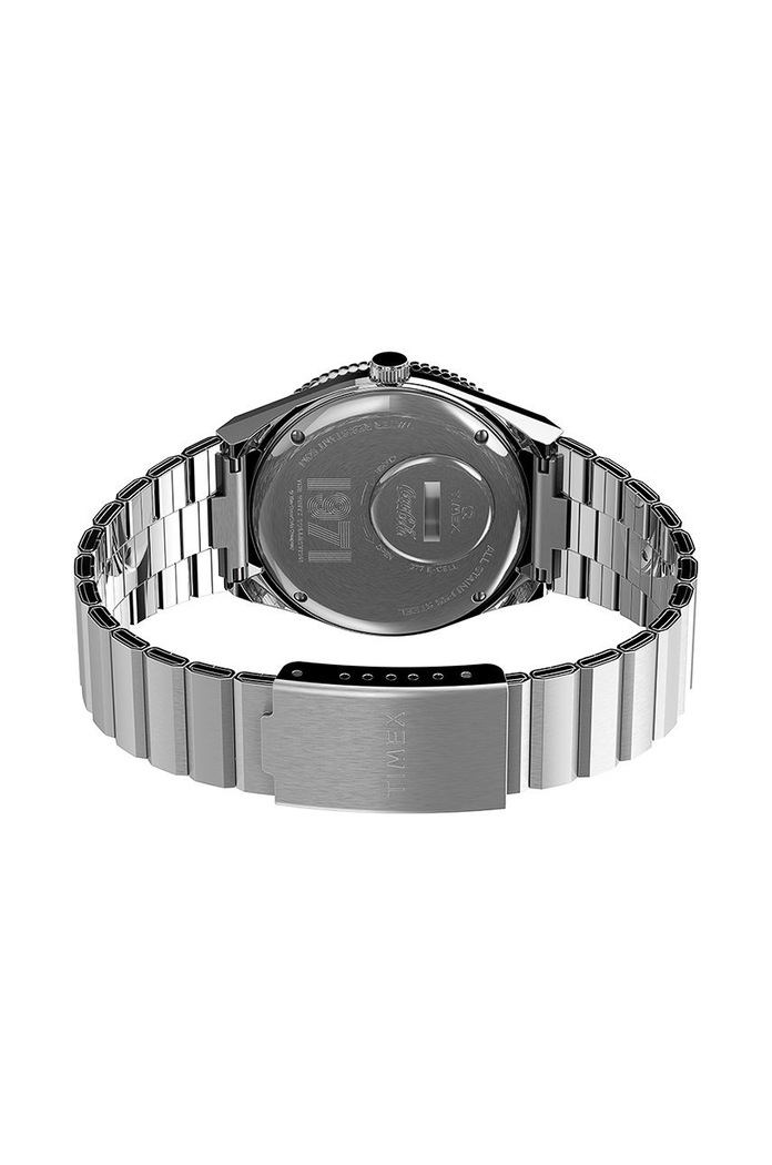 Timex zegarek TW2V25800 Q Timex x Coca-Cola Unity Collection TW2V25800 srebrny