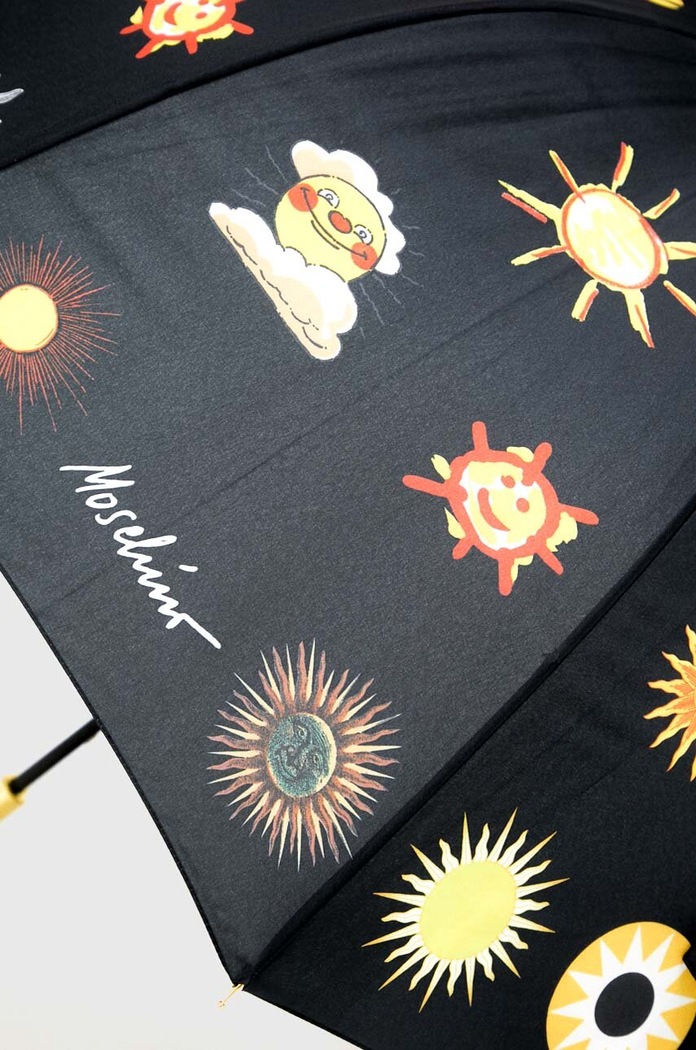 Doplňky Deštník Moschino 8960.black černá