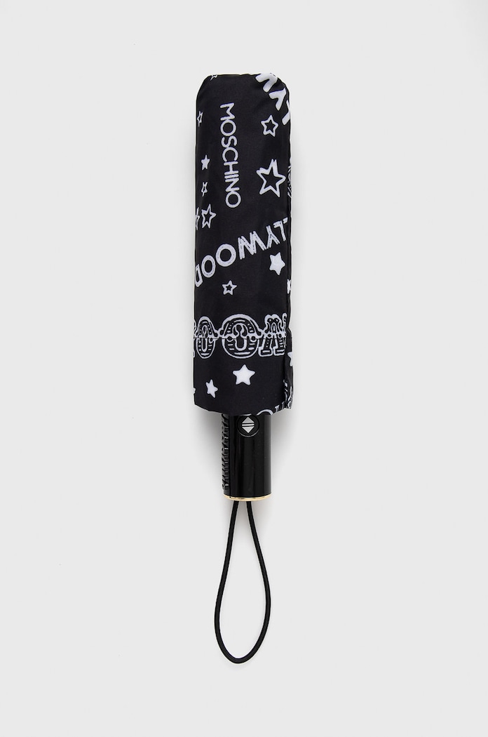 Akcesoria Moschino Parasol 8603.black czarny