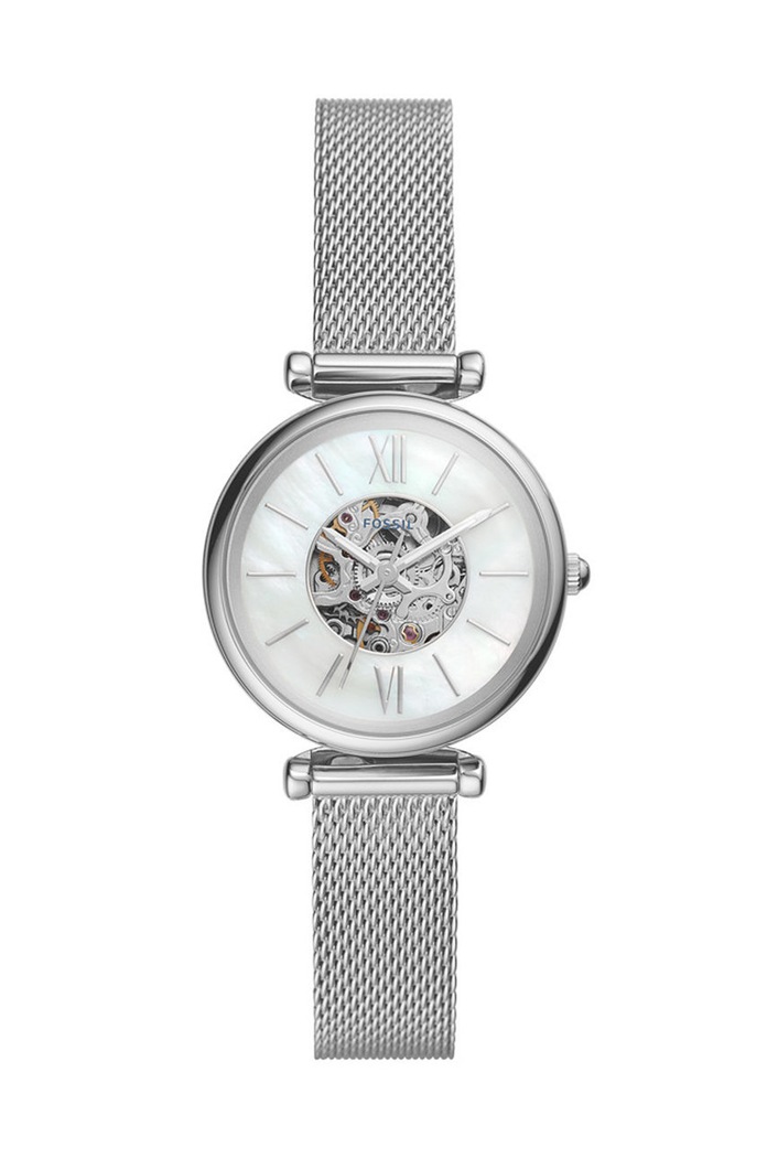 Fossil - Hodinky ME3189 stříbrná ME3189