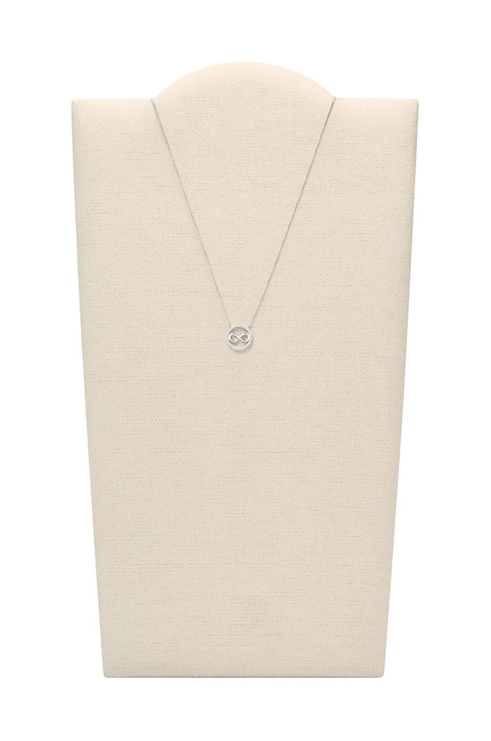 Fossil - Ασημένιο κολιέ JFS00523040 ασημί AA00