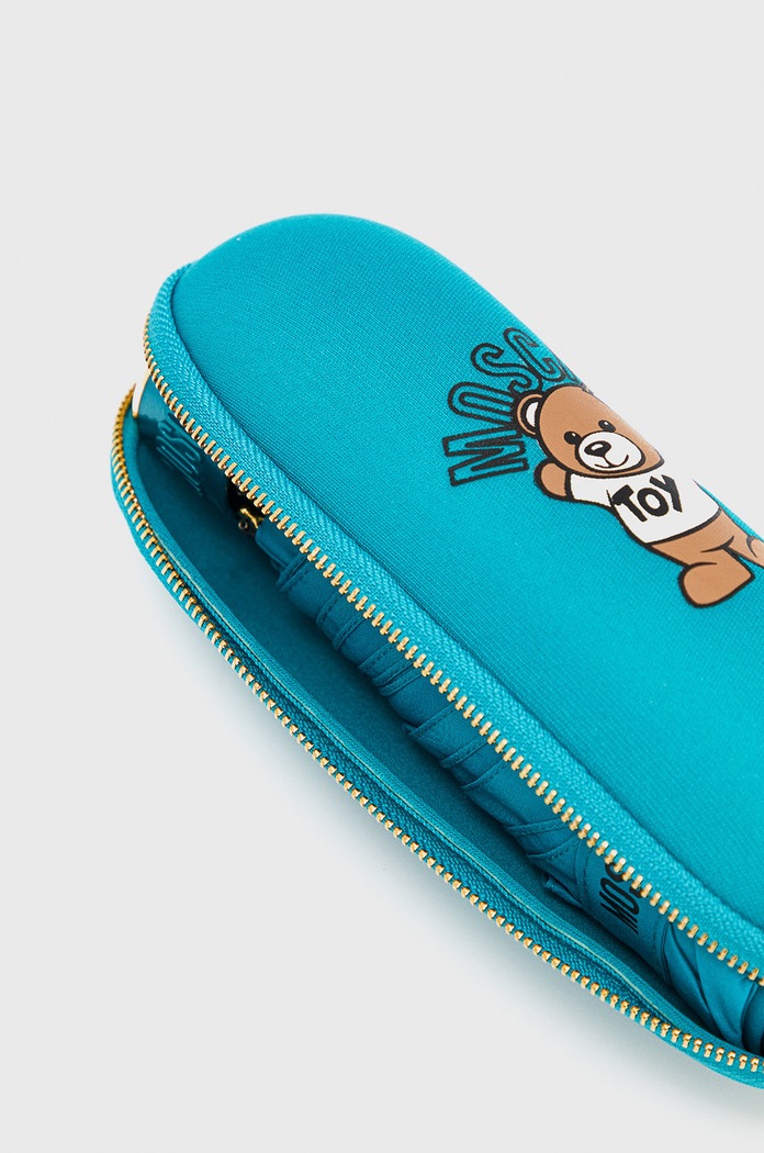 Akcesoria Moschino parasol 8351.peacock turkusowy
