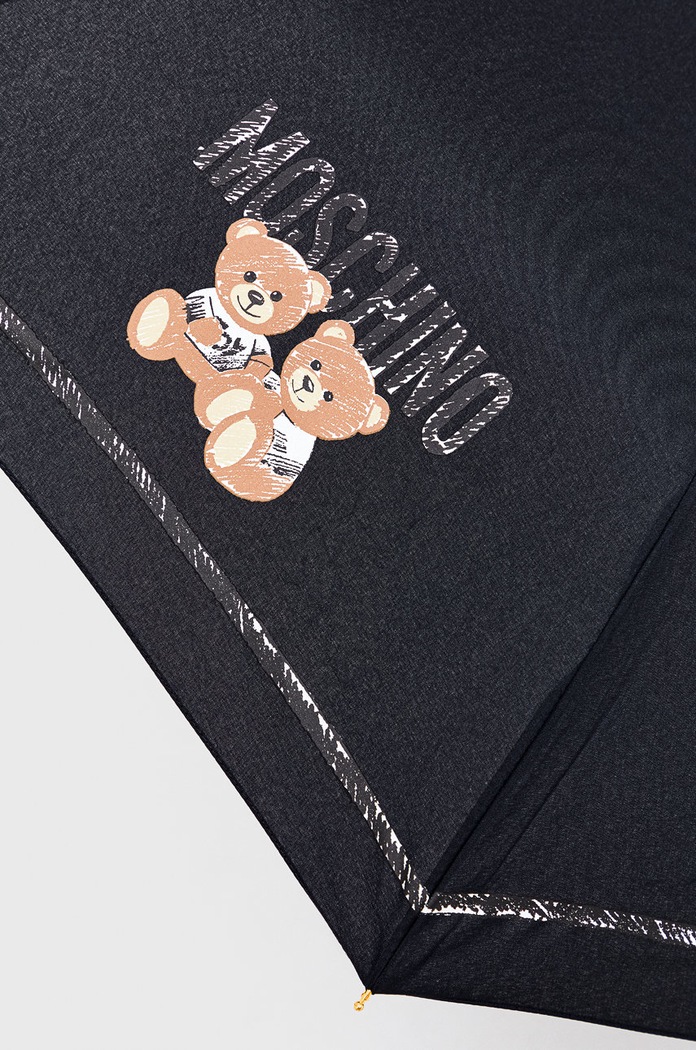 Moschino parasol 8169.black czarny AA00