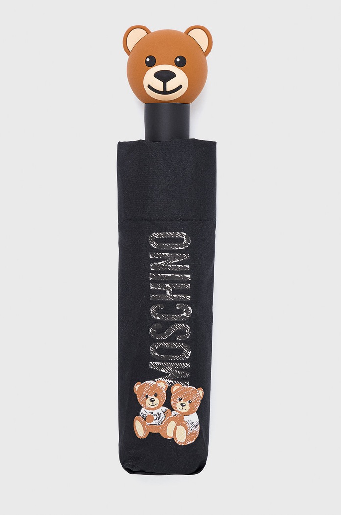 Akcesoria Moschino parasol 8169.black czarny
