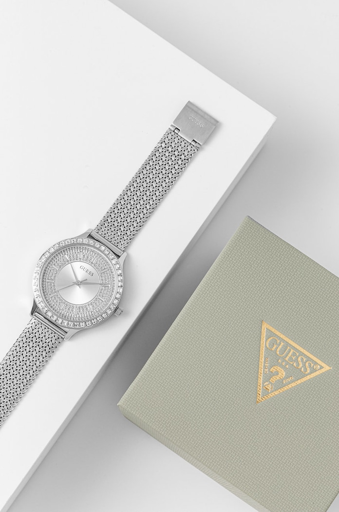 Часовник Guess GW0402L1 сребърен AA00