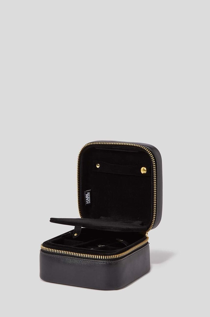 Karl Lagerfeld Pudełko podróżne na biżuterię 225W3919 225W3919 czarny AA00