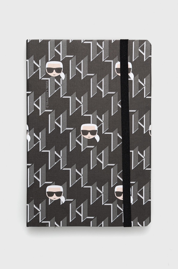 Karl Lagerfeld notes i długopis 225W3920 czarny AA00