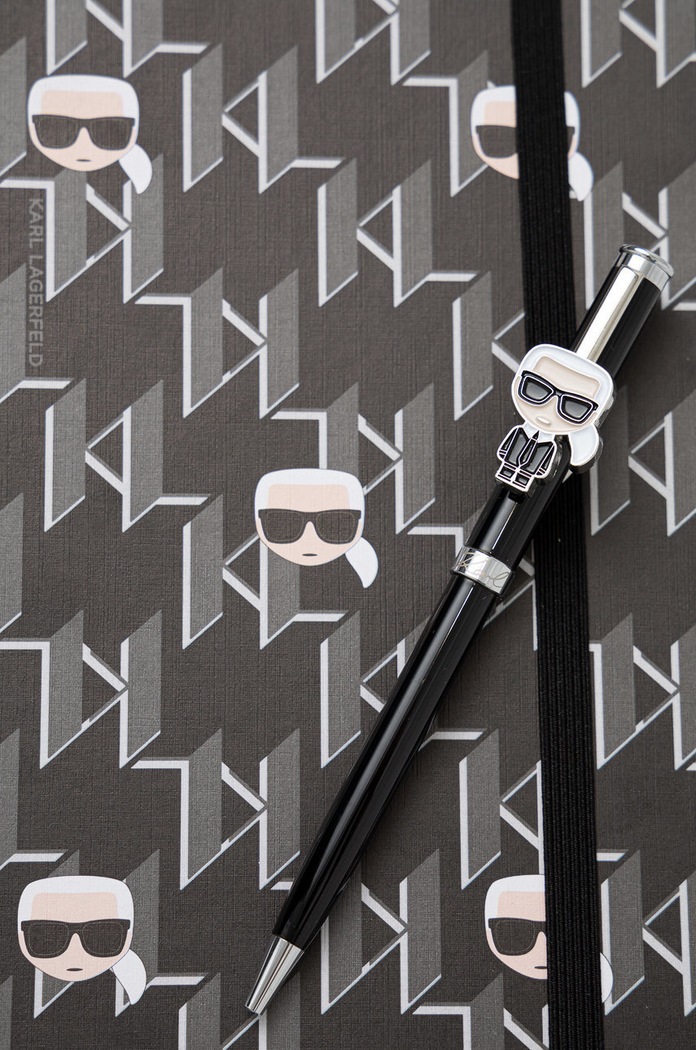 Karl Lagerfeld notes i długopis 225W3920 czarny