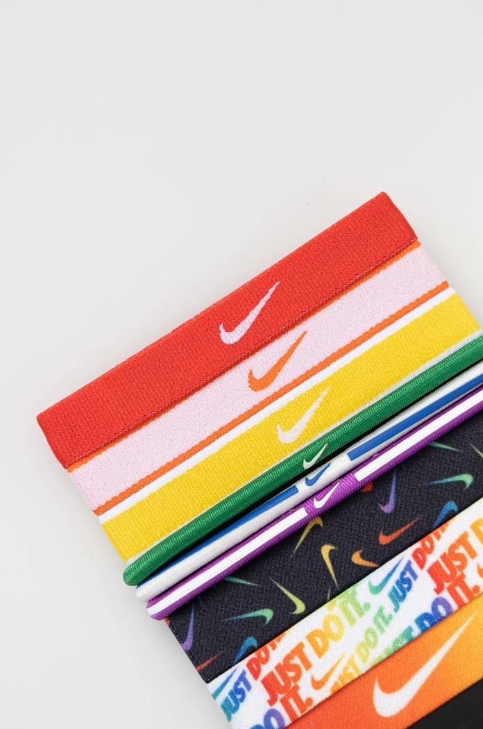 Nike gumki do włosów 9-pack N.000.3537.950 multicolor AA00