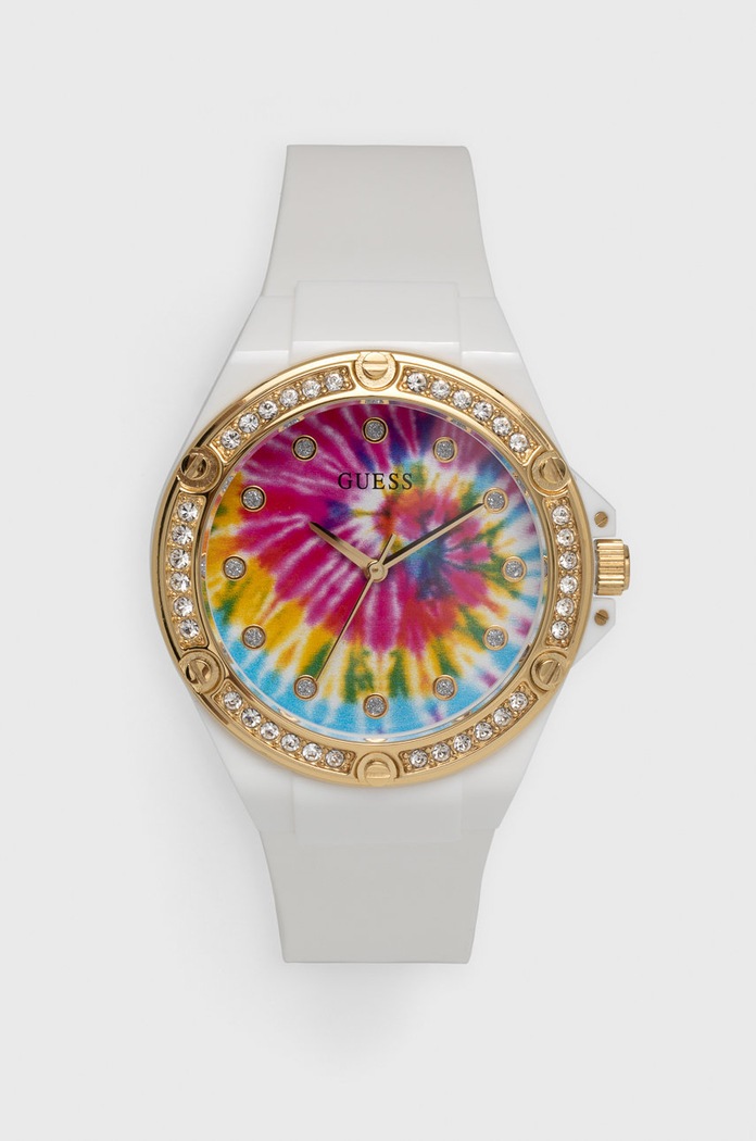 Guess zegarek biały GW0259L1