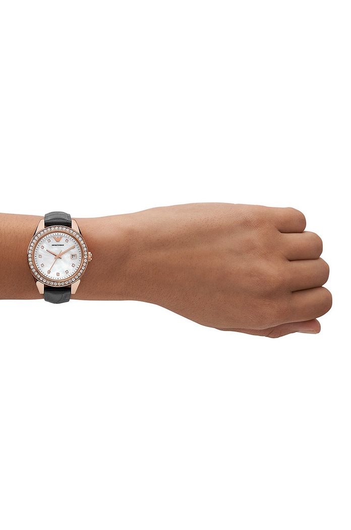 Emporio Armani zegarek AR11505 złoty