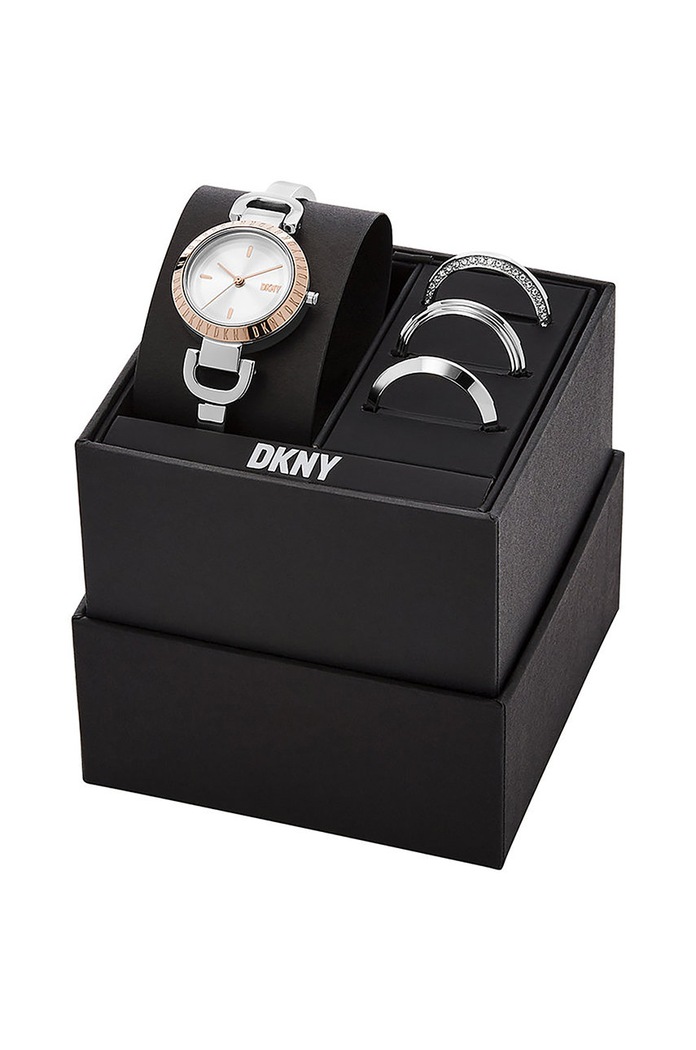Ρολόι DKNY NY6640SET ασημί