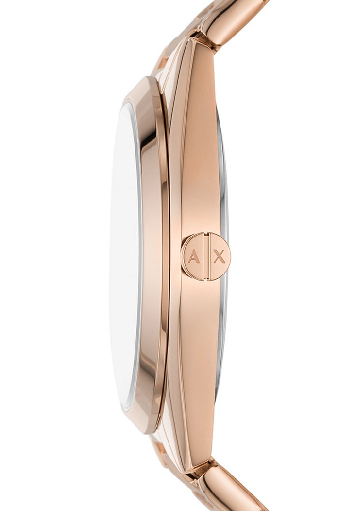 Akcesoria Armani Exchange zegarek AX5658 złoty