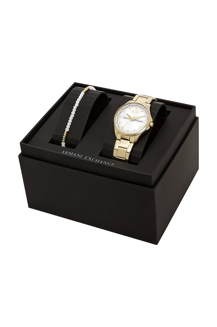 Armani Exchange zegarek AX7139SET złoty