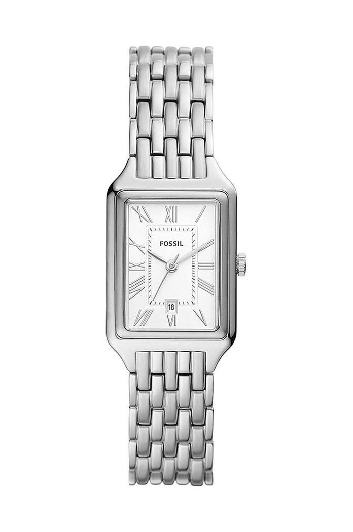 Fossil zegarek srebrny ES5221