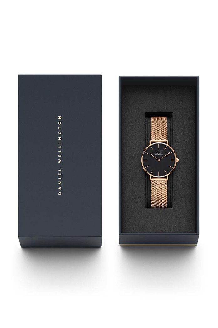 Ρολόι Daniel Wellington Petite 32 Melrose DW00100161 ροζ AA00