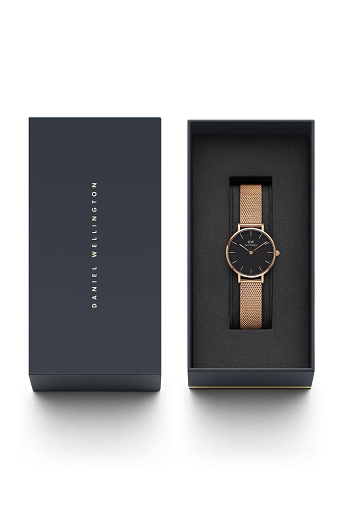 Аксесоари Часовник Daniel Wellington Petite 28 Melrose DW00100217 розов