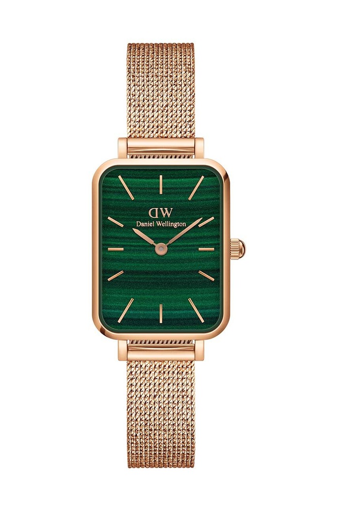 Ρολόι Daniel Wellington Quadro Pressed ροζ DW00100437
