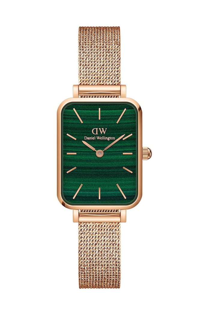 Ρολόι Daniel Wellington Quadro Pressed ροζ DW00100437