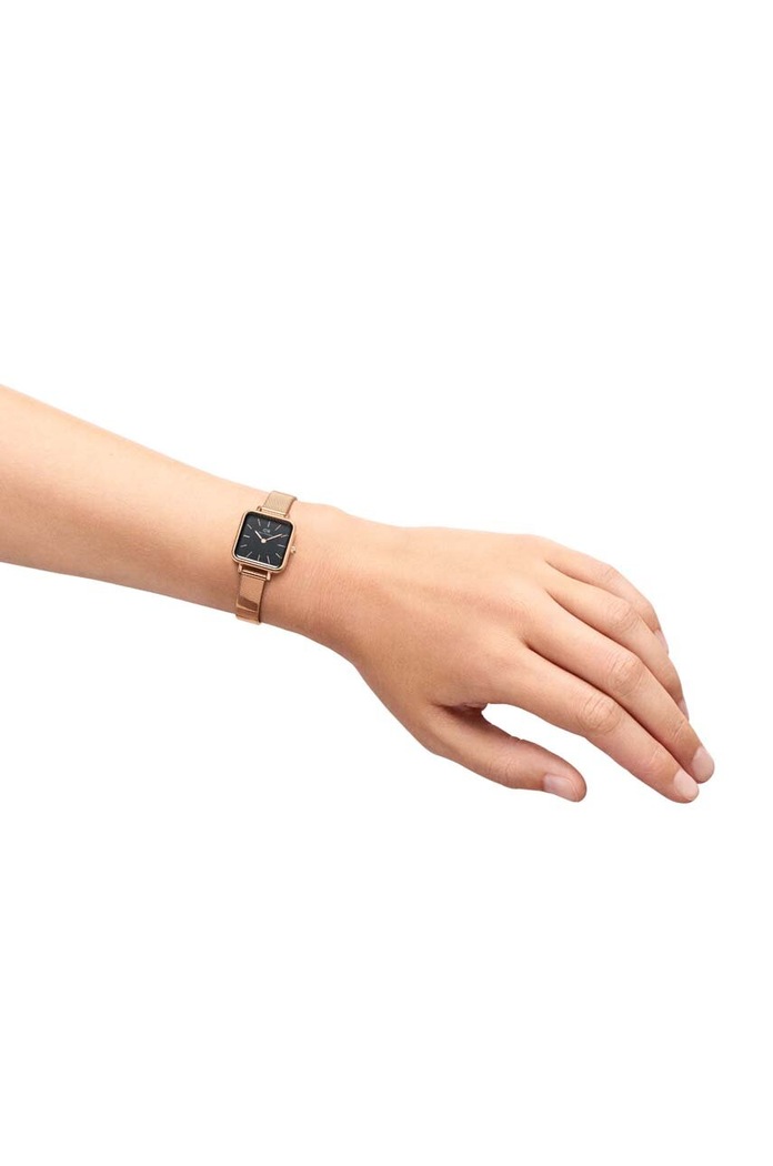Ρολόι Daniel Wellington Quadro Studio DW00100518 ροζ AA00