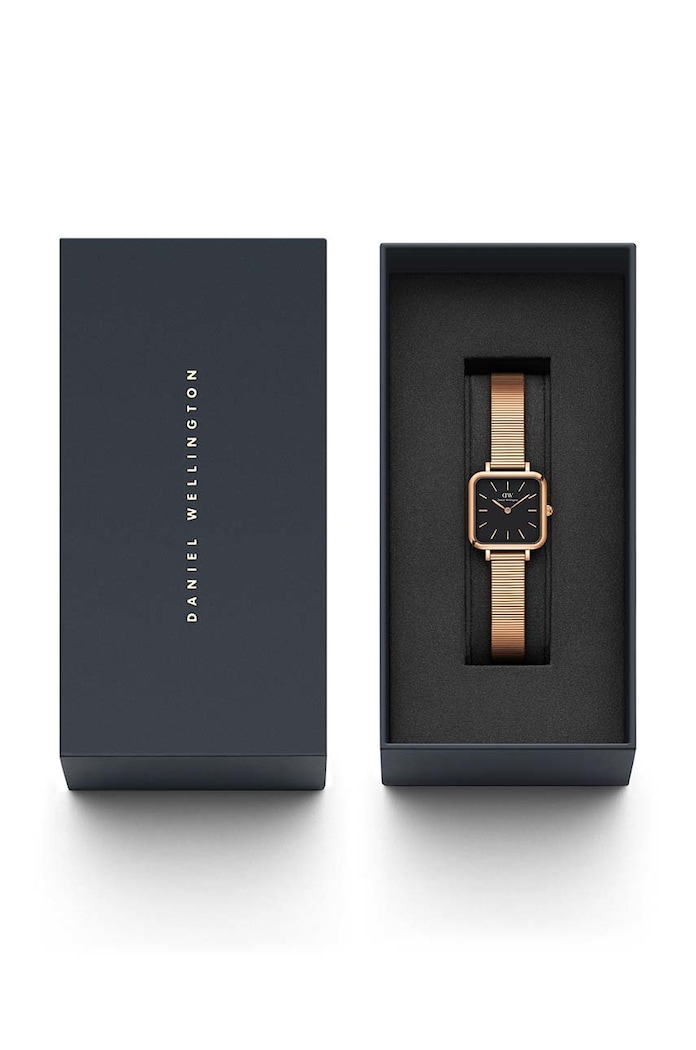 Ρολόι Daniel Wellington Quadro Studio ροζ DW00100518